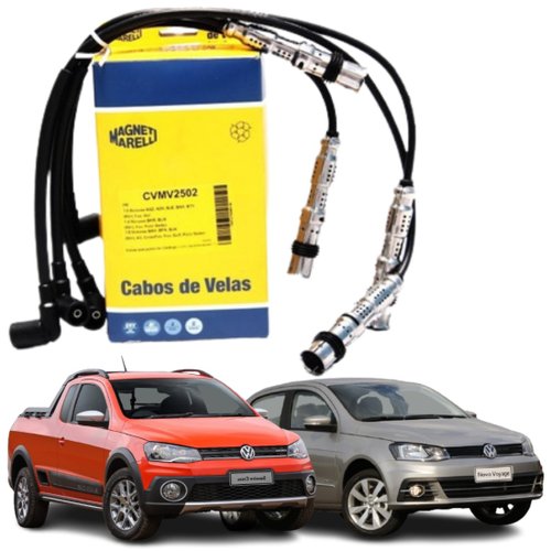 Jogo Cabo Vela Magneti Marelli Volkswagen 1.0 1.6 8v 05/16