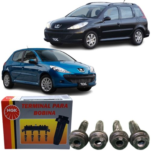 Jogo Cabo Vela Ngk C3 C3 Picasso Peugeot 206 207 208 Hoggar