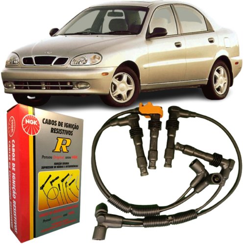 Jogo De Cabo De Vela Ngk Para Chevrolet Corsa Calibra Tigra.