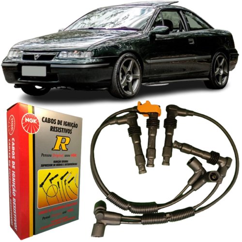Jogo De Cabo De Vela Ngk Para Chevrolet Corsa Calibra Tigra.