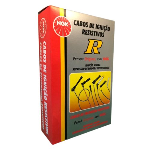 Jogo De Cabo De Vela Ngk Para Chevrolet Omega Suprema 2.2.