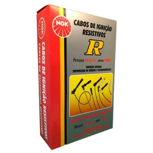 Jogo De Cabo De Vela Ngk Para Fiat Tempra 2.0 Carburado.