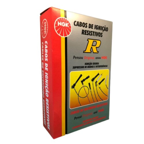 Jogo De Cabo De Vela Ngk Para Fiat Uno Elba Premio.