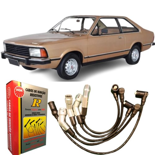 Jogo De Cabo De Vela Ngk Para Ford Corcel Pampa Verona Cht.