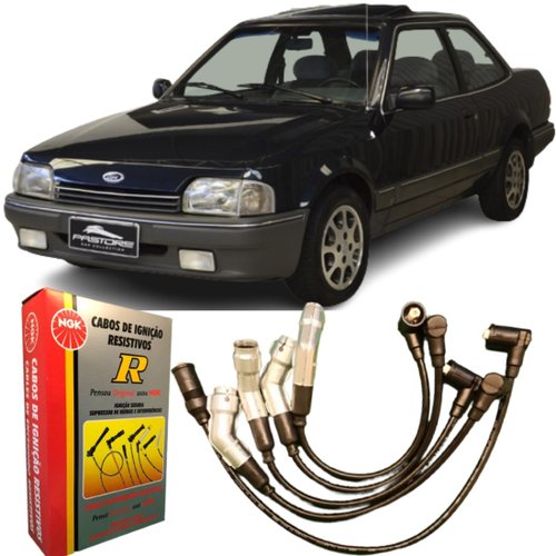 Jogo De Cabo De Vela Ngk Para Ford Corcel Pampa Verona Cht.