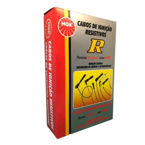 Jogo De Cabo De Vela Ngk Para Ford Ranger 2.3 2.5 8v.
