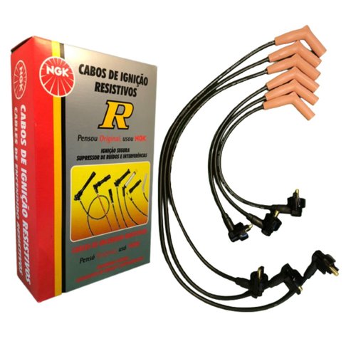 Jogo De Cabo De Vela Ngk Para Ford Ranger 4.0 V6.