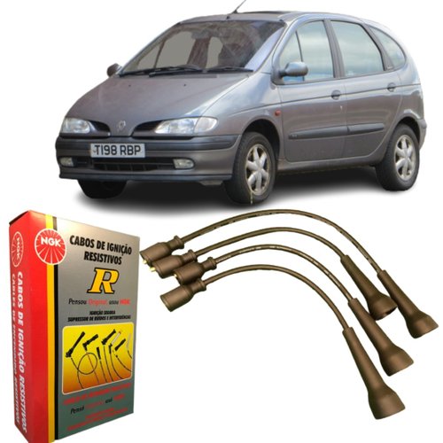 Jogo De Cabo De Vela Ngk Para Renault Trafic Scenic Megane.