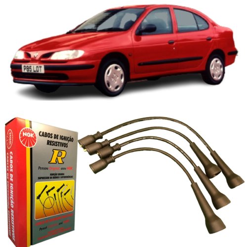 Jogo De Cabo De Vela Ngk Para Renault Trafic Scenic Megane.