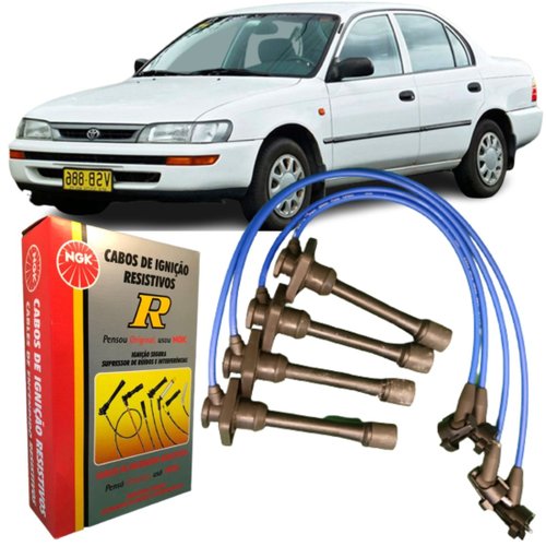 Jogo De Cabo De Vela Ngk Para Toytota Corolla.