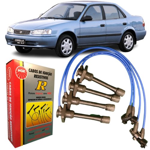 Jogo De Cabo De Vela Ngk Para Toytota Corolla.