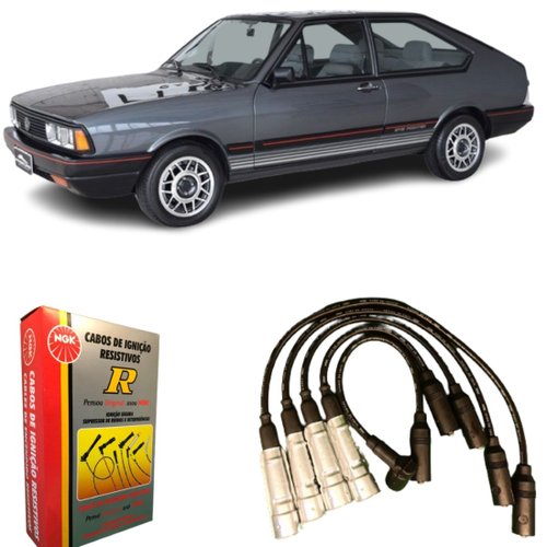 Jogo De Cabo De Vela Ngk Para Vw Ford Gol Saveiro Versailes.