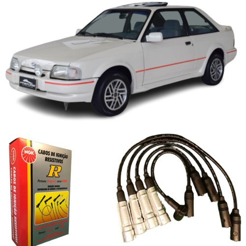 Jogo De Cabo De Vela Ngk Para Vw Ford Gol Saveiro Versailes.