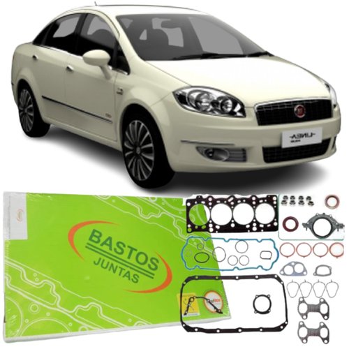 Jogo De Junta Motor Completo Para Fiat Motor 1.8 16v E-torq