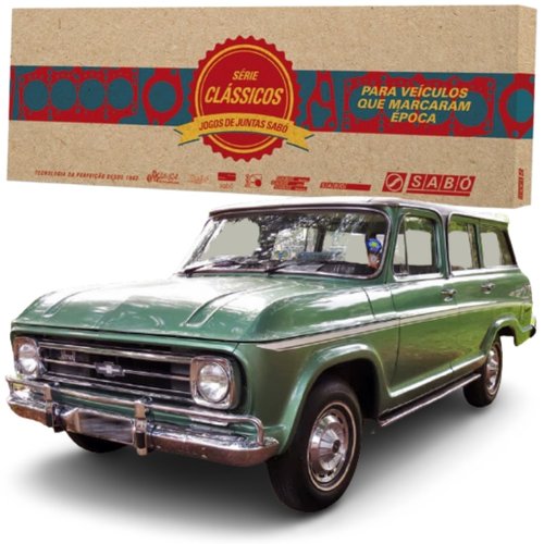 Jogo De Juntas Motor Sabó Chevrolet Opala Veraneio Caravan 4.1 6 Cil