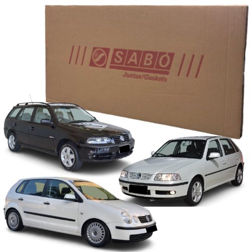 Jogo De Juntas Motor Sabó Para Volkswagen Gol Parati Polo Motor 1.0 16v