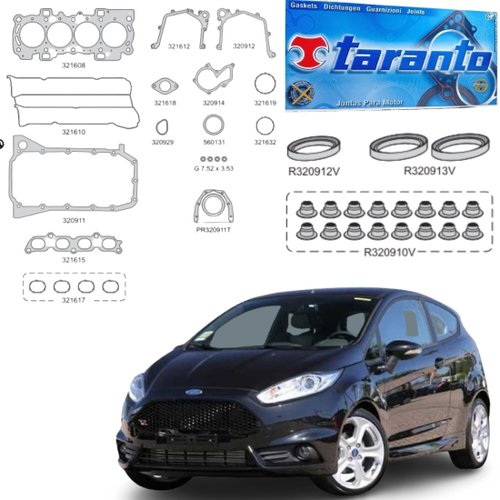 Jogo Juntas Motor Completo Taranto Ford New Fiesta Ecosport Focus 2011 a 2019