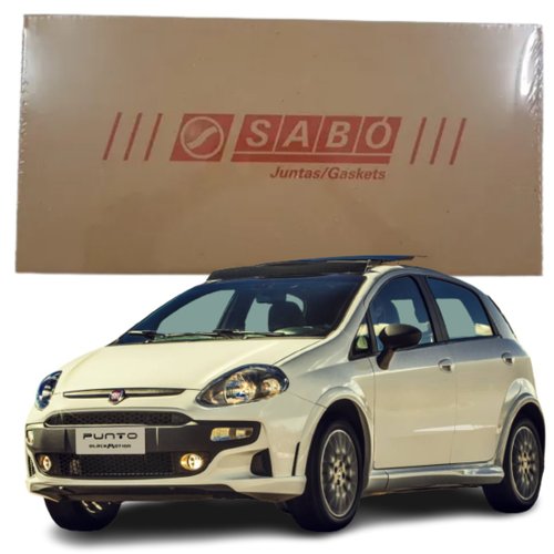 Jogo Junta Motor Completo Sabó Fiat Punto E-torq 1.8 16v 2014 a 2017
