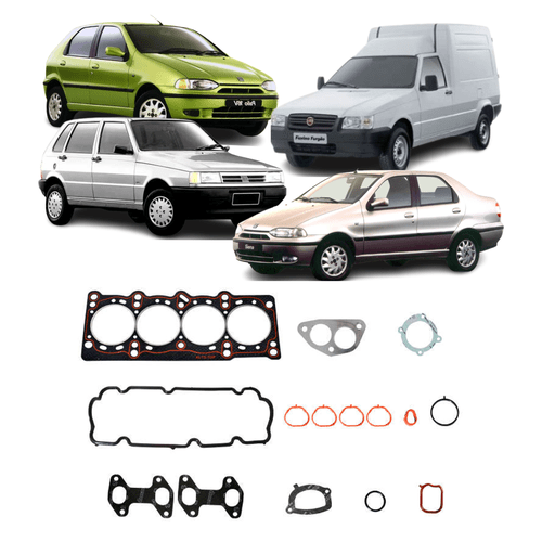 Jogo Junta Parcial Retificação Cabeçote Fiat 1.0/1.3 8v Fire