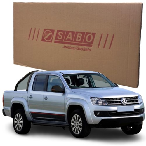 Jogo Junta Motor Com Retentor Sabó Volkswagen Amarok 2.0 16v 2010 a 2016