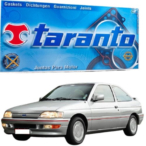 Jogo Junta Completo Motor Taranto Volkswagen Gol Saveiro Voyage Parati Ford Belina Del Rey Escort Pampa 1.6 .18 Ap 1989 a 1997