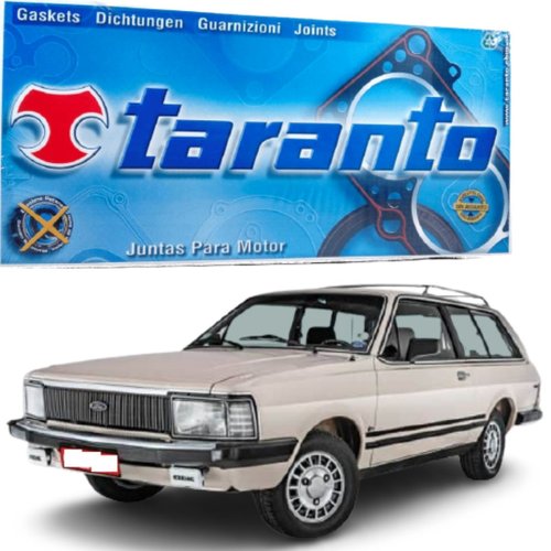 Jogo Junta Completo Motor Taranto Volkswagen Gol Saveiro Voyage Parati Ford Belina Del Rey Escort Pampa 1.6 .18 Ap 1989 a 1997