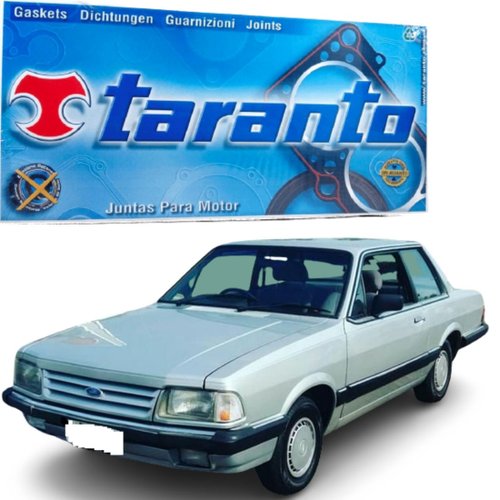 Jogo Junta Completo Motor Taranto Volkswagen Gol Saveiro Voyage Parati Ford Belina Del Rey Escort Pampa 1.6 .18 Ap 1989 a 1997