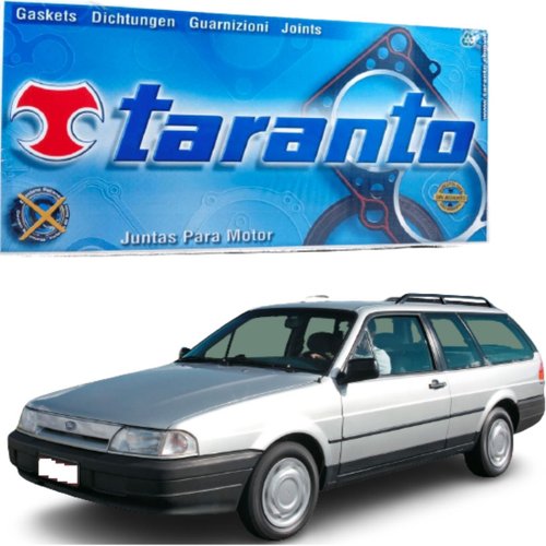 Jogo Junta Completo Motor Taranto Volkswagen Gol Saveiro Voyage Parati Ford Belina Del Rey Escort Pampa 1.6 .18 Ap 1989 a 1997