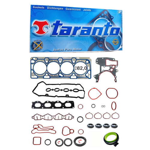 Jogo Juntas Motor Taranto Chevrolet Cruze Tracker motor 1.6 16v 1.8 16v Ecotec 2012 a 2016