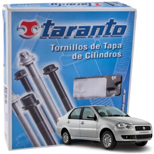 Kit Parafuso De Cabeçote Taranto Fiat Palio Siena Uno Doblo Strada Idea Fiorino motor Fire e fire Evo