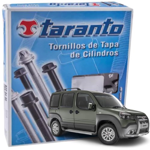 Kit Parafuso De Cabeçote Taranto Fiat Palio Siena Uno Doblo Strada Idea Fiorino motor Fire e fire Evo