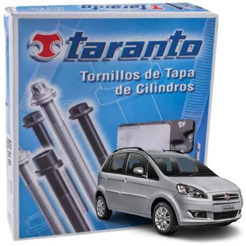 Kit Parafuso De Cabeçote Taranto Fiat Palio Siena Uno Doblo Strada Idea Fiorino motor Fire e fire Evo