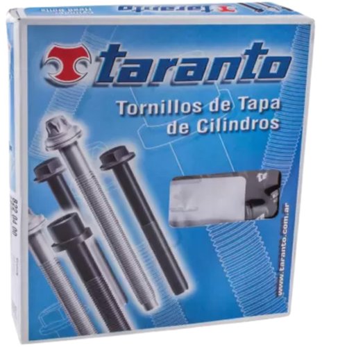 Kit Parafuso De Cabeçote Taranto Ford Ecosport Courier Fiesta Ka motor 1.0 8v 1.6 8v Zetec Rocam