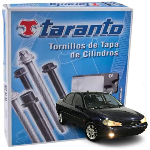 Kit Parafuso De Cabeçote Taranto Ford Escort Focus Mondeo 1.8 2.0 16v Zetec