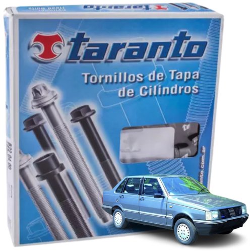 Kit Parafuso De Cabeçote Taranto Fiat Elba Fiorino Premio Uno Palio 1.5 1.6 Sevel