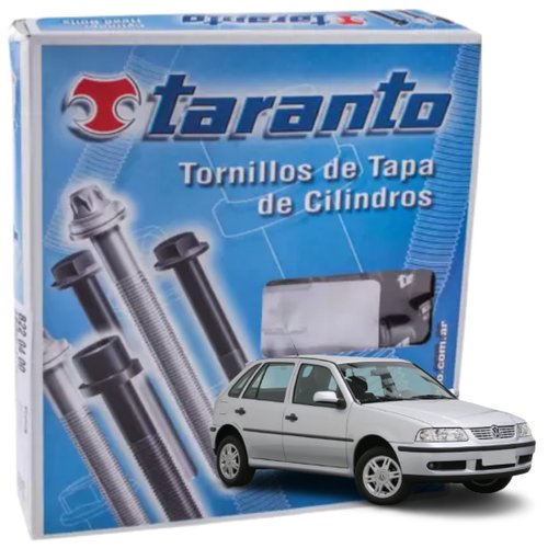 Kit Parafuso De Cabeçote Taranto Volkswagen Gol Parati 1.0 16v At 1997 a 2003