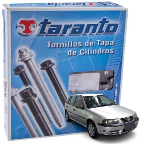 Kit Parafuso De Cabeçote Taranto Volkswagen Gol Power Parati Turbo 1.0 16v