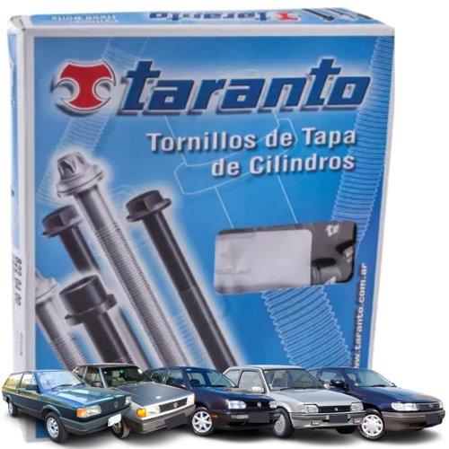 Kit Parafuso De Cabeçote Taranto Volkswagen Motores 1.5 8v, 1.6 8v, 1.8 8v AP, 2.0 8v AP