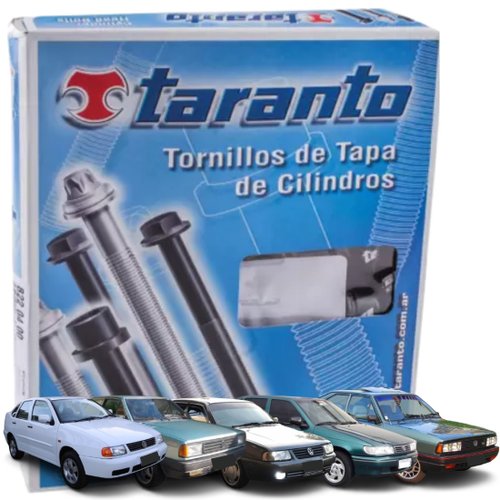 Kit Parafuso De Cabeçote Taranto Volkswagen Motores 1.5 8v, 1.6 8v, 1.8 8v AP, 2.0 8v AP