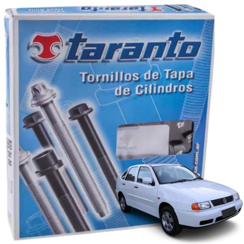 Kit Parafuso De Cabeçote Taranto Volkswagen Motores 1.5 8v, 1.6 8v, 1.8 8v AP, 2.0 8v AP