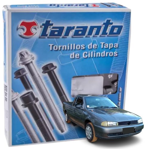 Kit Parafuso De Cabeçote Taranto Volkswagen Motores 1.5 8v, 1.6 8v, 1.8 8v AP, 2.0 8v AP