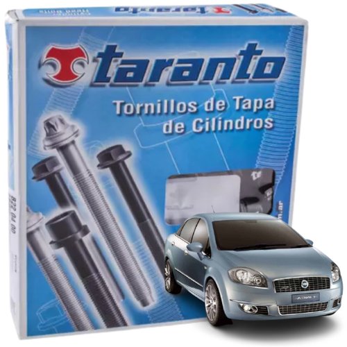 Kit Parafuso De Cabeçote Taranto Fiat Linea Marea Palio Siena Strada Brava 1.6 1.9 16v