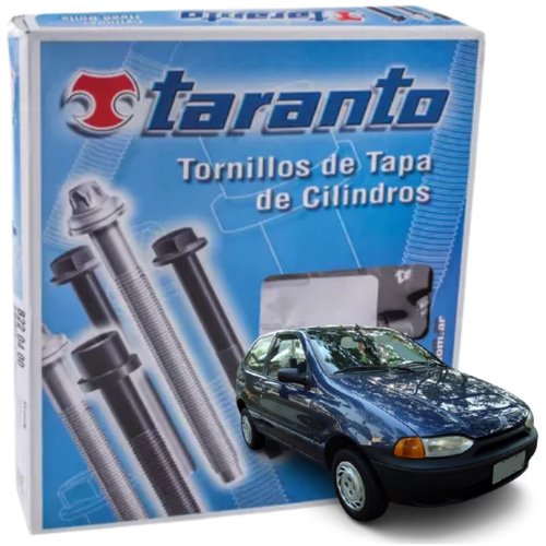 Kit Parafuso De Cabeçote Taranto Fiat Linea Marea Palio Siena Strada Brava 1.6 1.9 16v