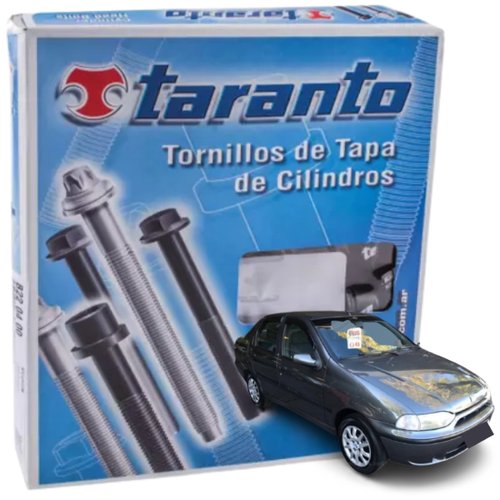 Kit Parafuso De Cabeçote Taranto Fiat Linea Marea Palio Siena Strada Brava 1.6 1.9 16v