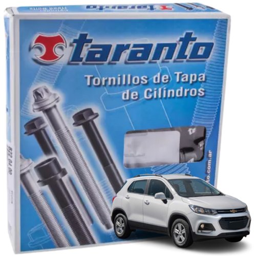 Kit Parafuso De Cabeçote Taranto Stilo Corsa Cruze Tracker Meriva Sonic