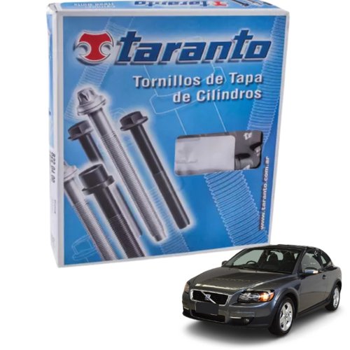 Kit Parafuso De Cabeçote Taranto Ecosport Focus Fusion Mondeo Ranger C30 2.0 16v