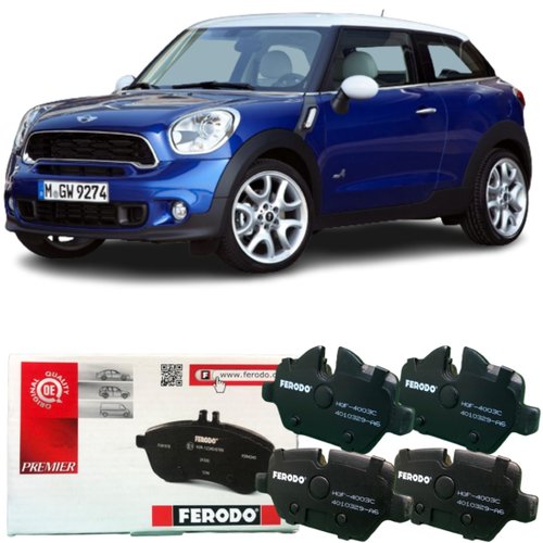 Jogo Pastilha Cerâmica Traseira Original Ferodo Mini E Bmw
