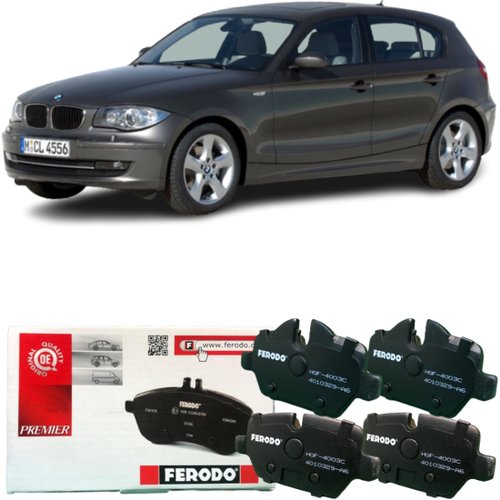 Jogo Pastilha Cerâmica Traseira Original Ferodo Mini E Bmw