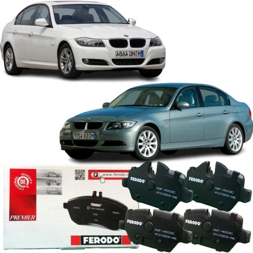 Jogo Pastilha Cerâmica Traseira Original Ferodo Mini E Bmw
