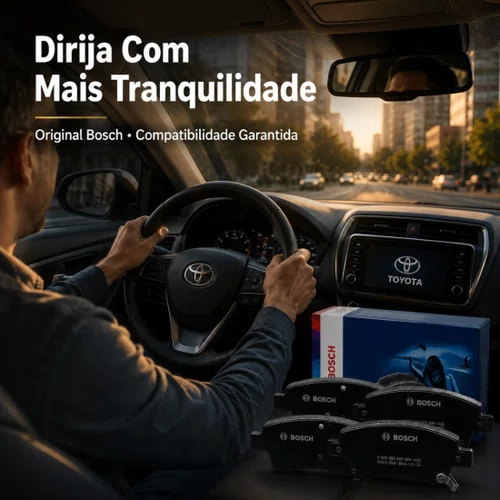 Jogo Pastilha Dianteira Original Toyota Etios 1.5 1.3 Bosch